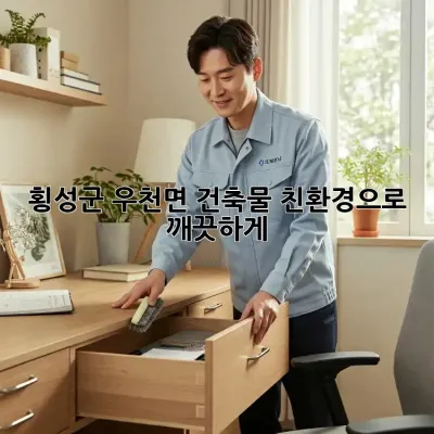 횡성군 우천면 건축물, 친환경으로 깨끗하게! ✨